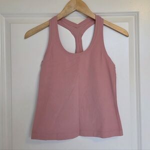 Lululemon Pink Cool Racerback Tank Top